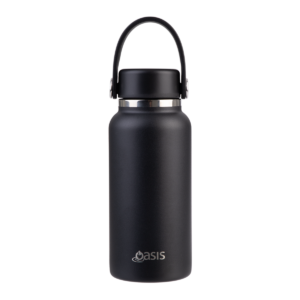 Oasis - Double wall insulated mini bottle - 300ml - Black