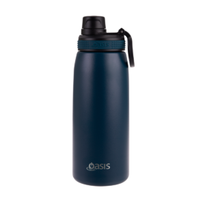 Oasis - Double wall insulated sports bottle 780ml - Navy