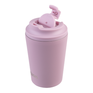 Oasis- Ceramic lined double wall insulated coffee cup - 360ml Blush