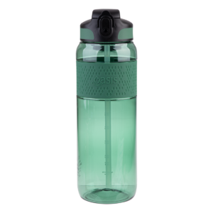 Oasis - Sports water bottle with sipper - 1L - Forest green