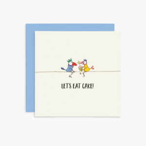 Eat Cake Twigseeds Birthday Card