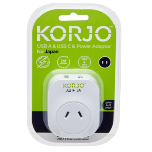 USB A+C & Power Adaptor for Japan