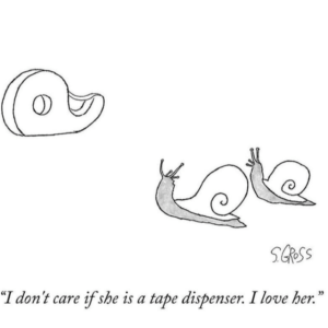 New Yorker Card - Snails