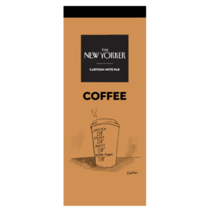 The New Yorker - Coffee Notepad