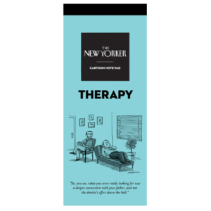 The New Yorker - Therapy Notepad