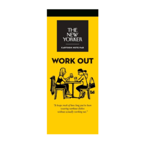 The New Yorker - Work Out Notepad
