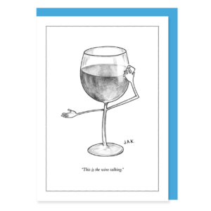 New Yorker Card - The Wine Talking