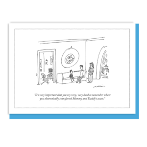 New Yorker Card - Electronic Transfer