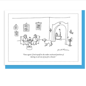 New Yorker Card - Asking For A Biscuit