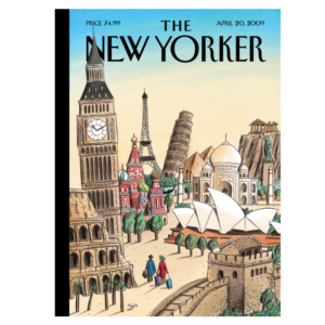New Yorker Covers Greeting Card - Journeys