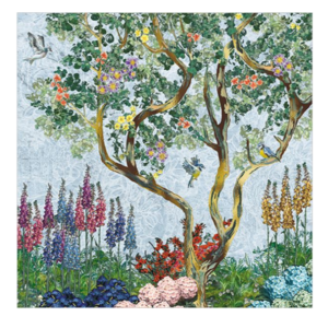 Embossed Card-Cotswold Garden