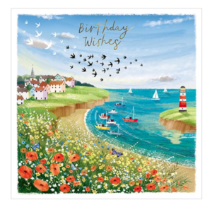 Foil Card-Coastal Village