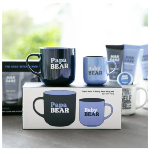 Father's Day Dad & Baby Bear Mug Set