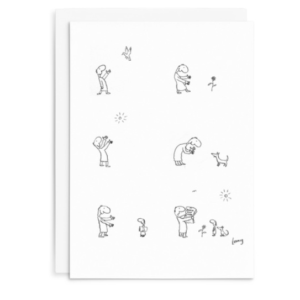 Leunig All Occasions Greeting Card - Doom And Gloom