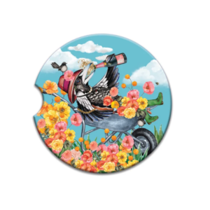 Lisa Pollock Car Coaster-Maggie