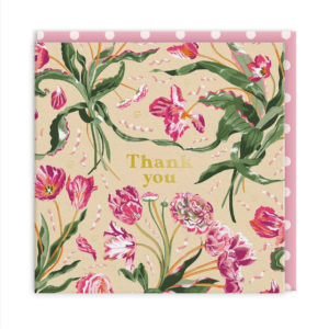 Cath Kidston Mini Square "Thank You" Card