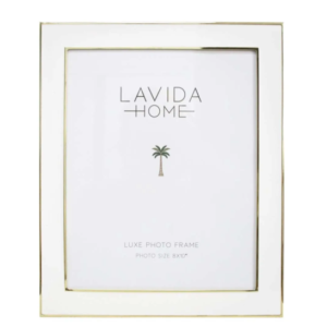 LaVida Frame-White/Gold-8x10