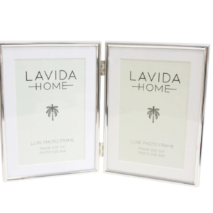 LaVida Frame 5x7 Double Silver