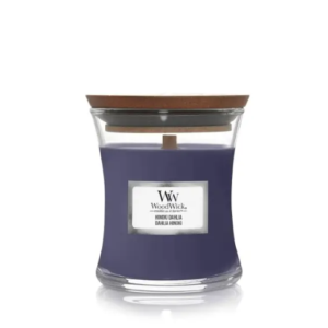 Woodwick Hinoki Dahlia Mini Candle