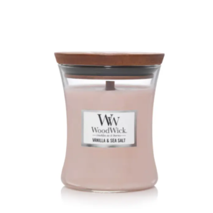 WoodWick Vanilla & Sea Salt Medium Candle