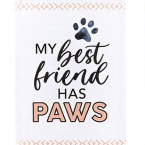 Pet Lovers Best Friend 7cm Acrylic Magnet