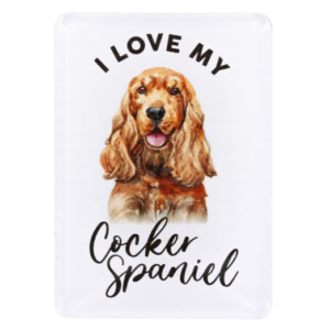 Pet Lovers Cocker Spaniel 7cm Acrylic Magnet
